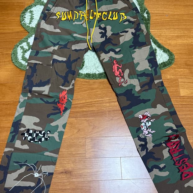 선데이오프클럽 카고팬츠