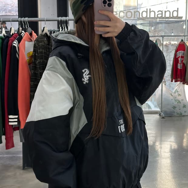 마제스틱 시카고 화이트 삭스 아노락