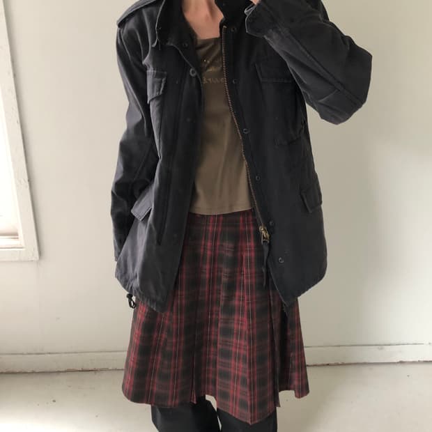 일본빈티지 블랙 필드자켓