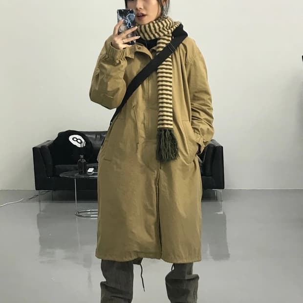 니코앤드 베이지 코트