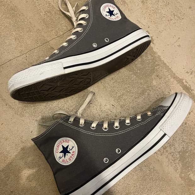 빈티지 컨버스 하이 그레이