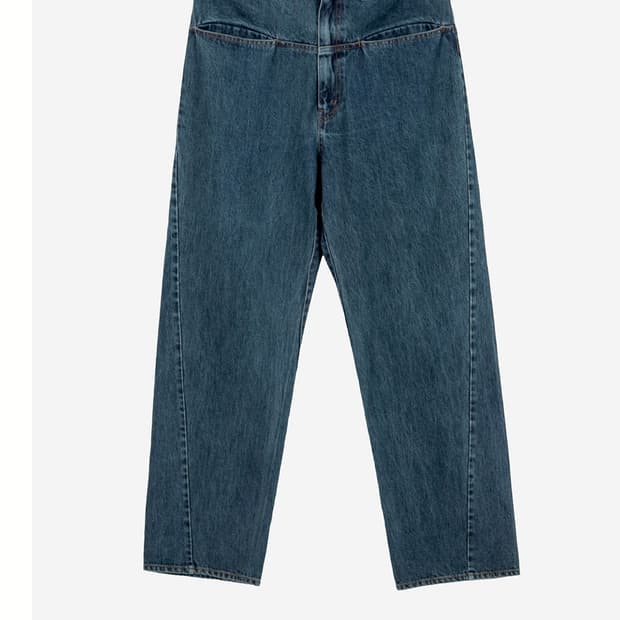 서피스 에디션 TWISTED SLASH DENIM_BLUE