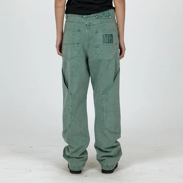 MPA CALF POCKET PANTS  (EMERALD)