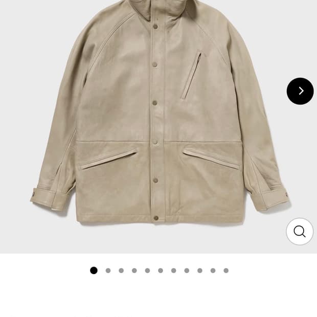 44)26ss 오베르쥬 에이덴 레더자켓