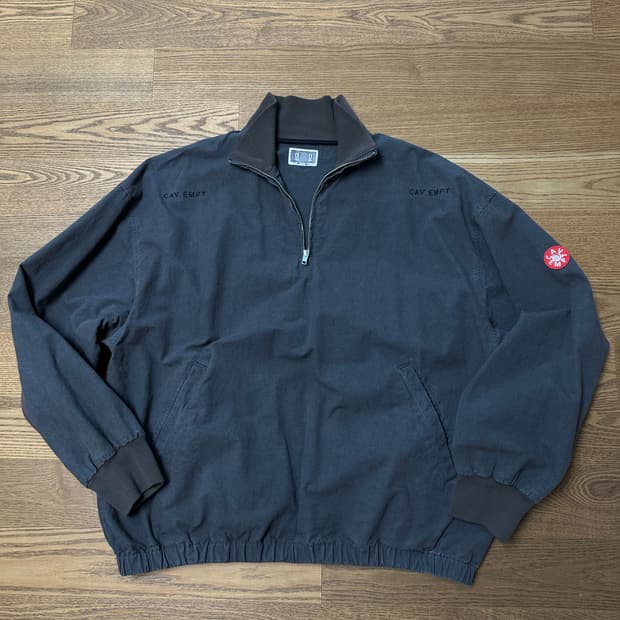 [XL] CAVEMPT 카브엠트 풀오버 하프집업 자켓