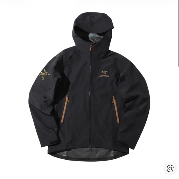 (L)아크테릭스 x 빔즈 제타 SL 자켓 블랙 골드