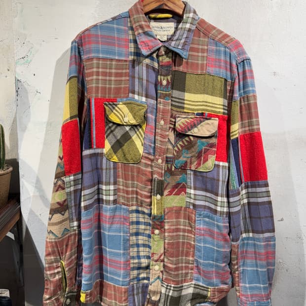 Denim & Supply colorful patchwork shirt 