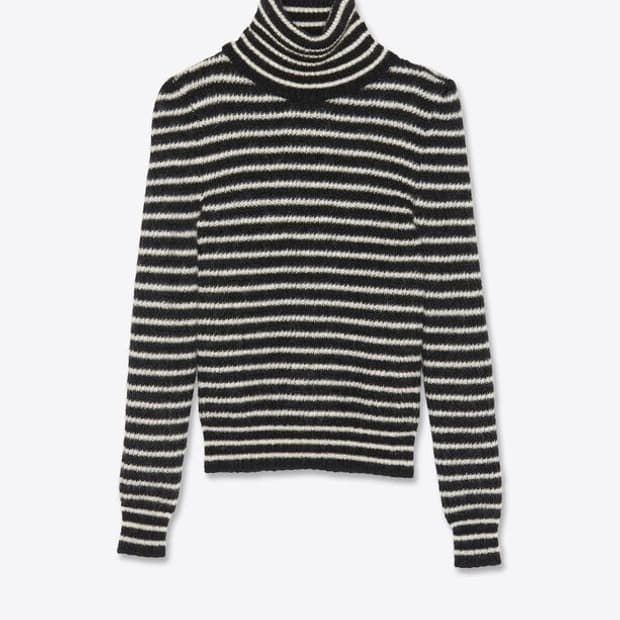 [BTS 정국님 착용] 생로랑 마르니에르 모헤어 터틀넥