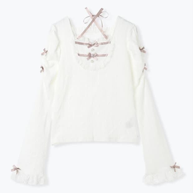 NOÉMIE 노에미 핑크 블라우스 탑