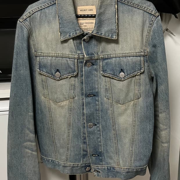 헬무트랭 데님자켓 46