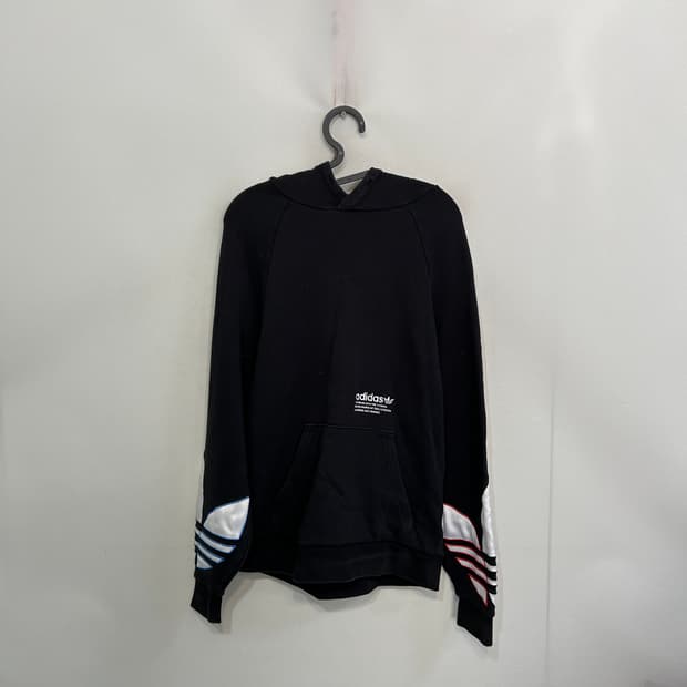 아디다스 남성 트레포일 후드티 100