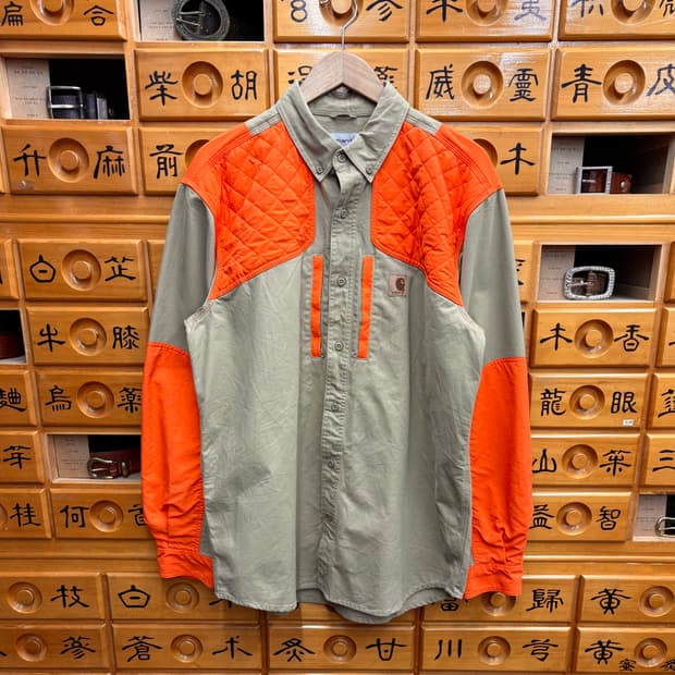 (L) 칼하트 업랜드 필드 헌팅 워크 셔츠