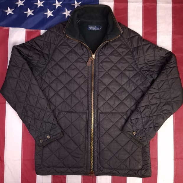 오리지날 폴로 랄프로렌 2-way 퀼티드 자켓