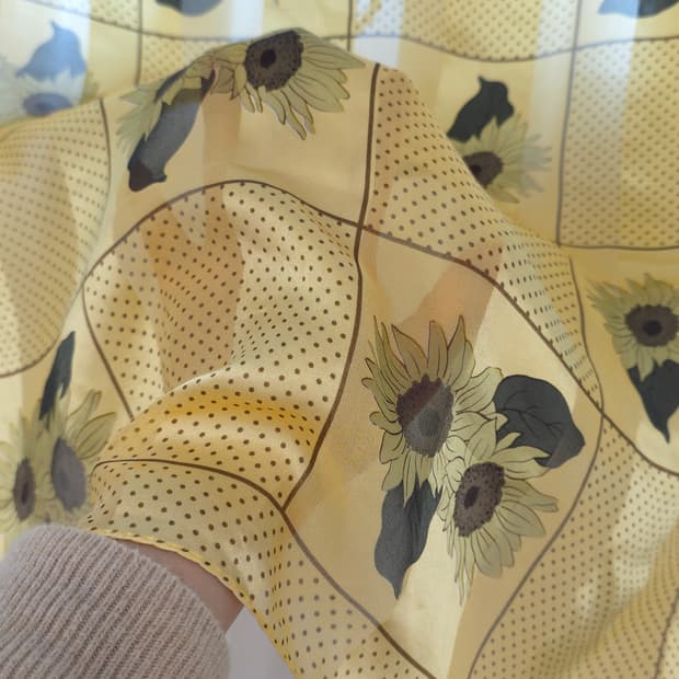 실크 쁘띠스카프