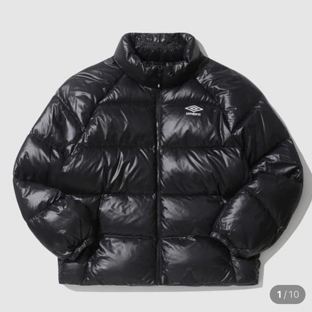 엄브로 유광패딩