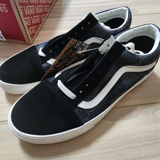 반스올드스쿨체크블랙반스신발스니커즈운동화270