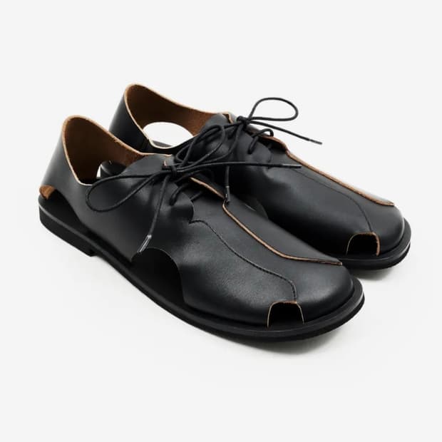 (260)노운 natural cut sandal