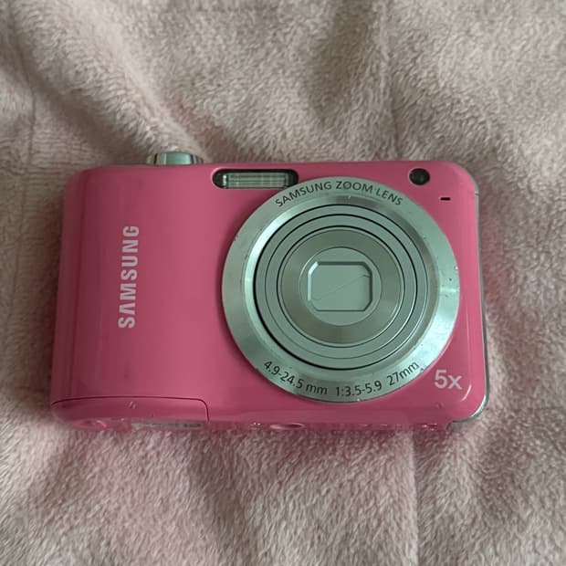 하투하 디카! 핑크 삼성 vluu es30 빈티지 디카 디지털카메라