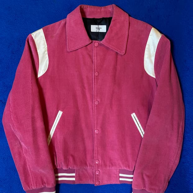 ROLLING Studios 롤링스튜디오 코듀로이 바시티 자켓 L