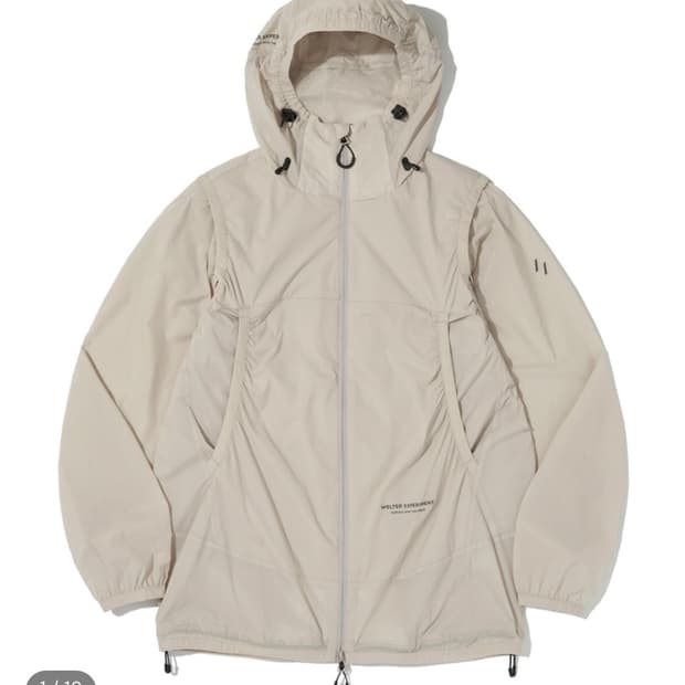 웰터 익스페리먼트 DETACHABLE LIGHT WINDBREAKER