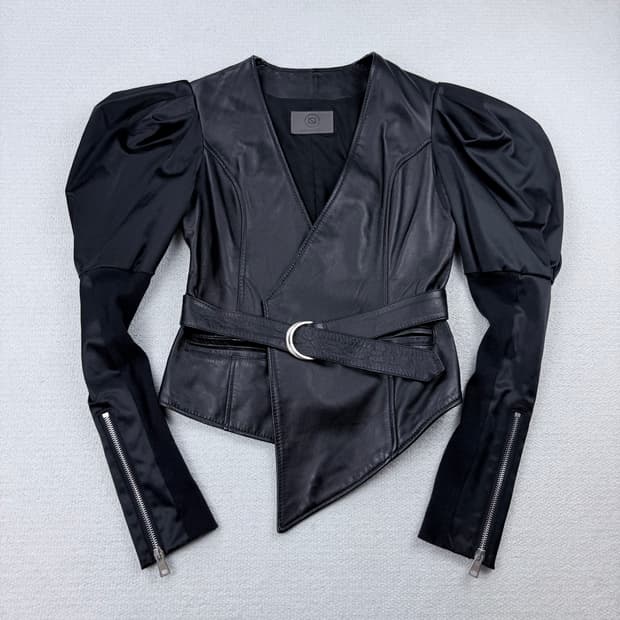 La Haine Insude Us Belted Jacket