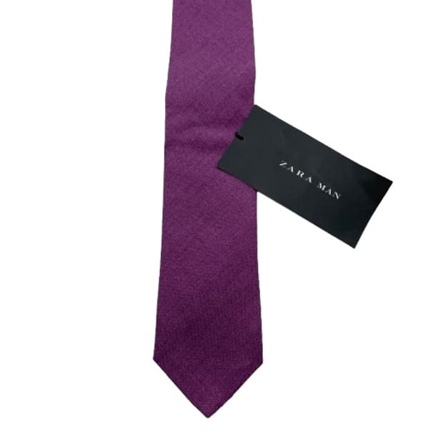 835) (ZARA) 자라 패턴 넥타이 미사용