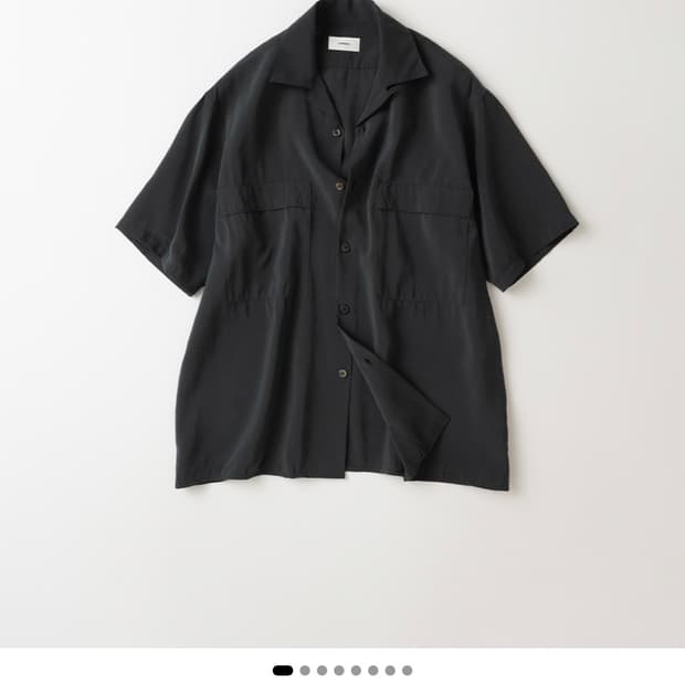마이라이브러리 329 Flow Half Shirt - Anthracite