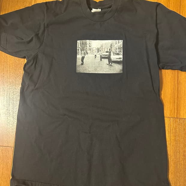슈프림 96크루 티셔츠L