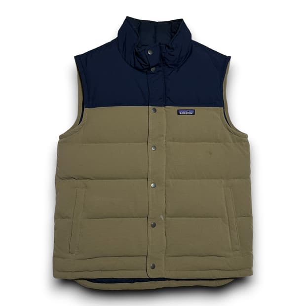 Patagonia 덕다운 비비 투톤 배색 베스트