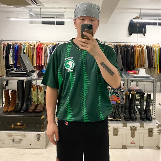 아디다스 사우디 풋볼 져지