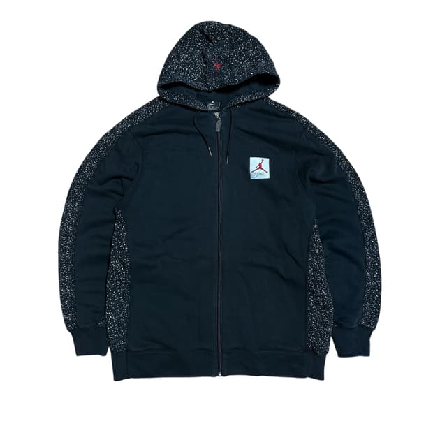[L] 09s 나이키 조던 스페클 플라이트 후드집업