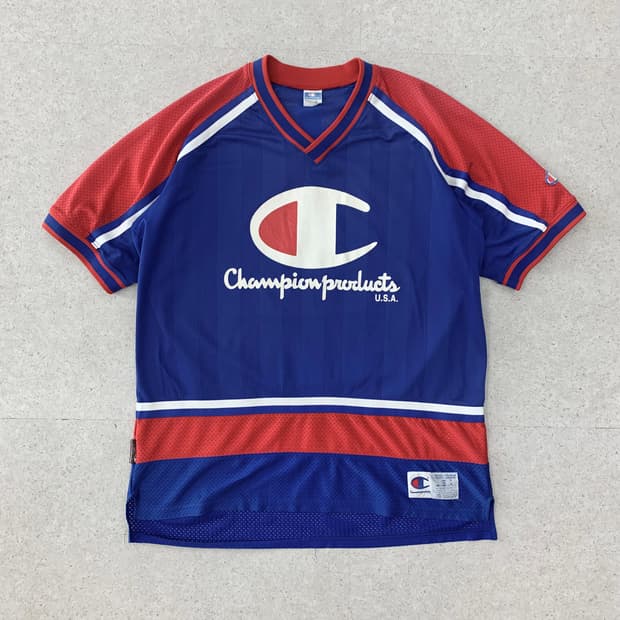 Champion 90s 올드 챔피온 매쉬 반팔 티셔츠