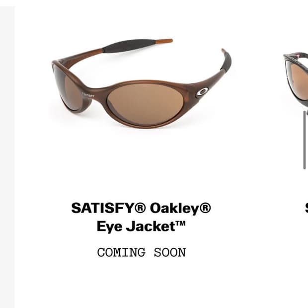 오클리 X 세티스파이 아이자켓 듄 satisfy oakley