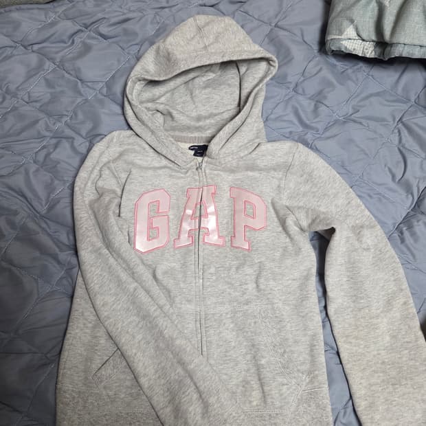 GAP 후드집업 연핑크