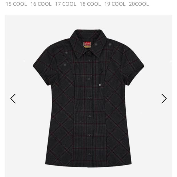 사파리스팟 checked half line shirts