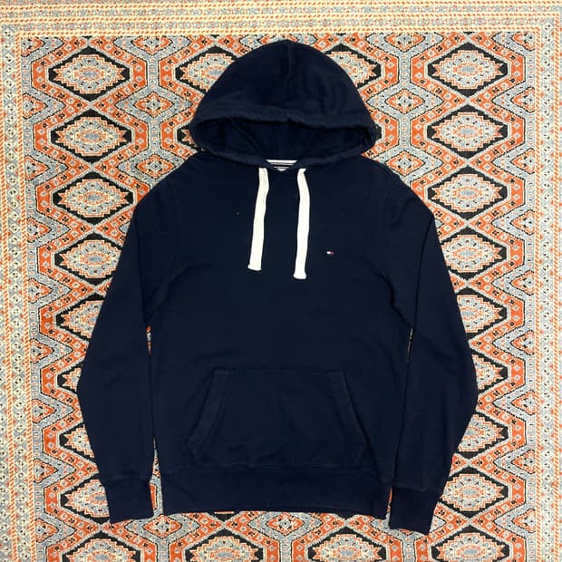 타미힐피거 네이비 후드티셔츠 여성S