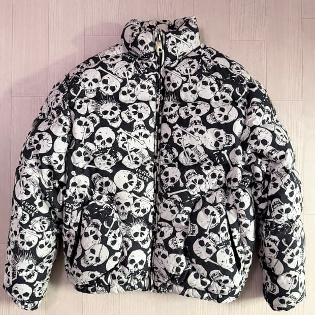 ERL 스컬 다운 재킷