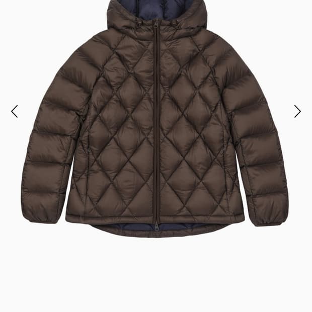 오헤시오 DIAMOND QUILTED DUCK DOWN, BROWN