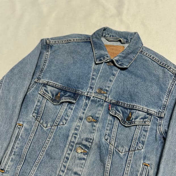 S 90s Levi's 리바이스 70507 USA 데님 트러커 자켓