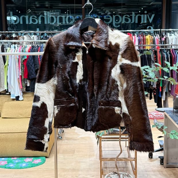 데이비드 마이스터 브라운 카우 송치 자켓