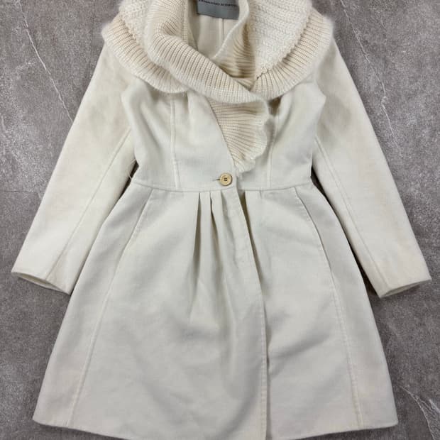 Ermanno Sceevino Angora Woman Coat    