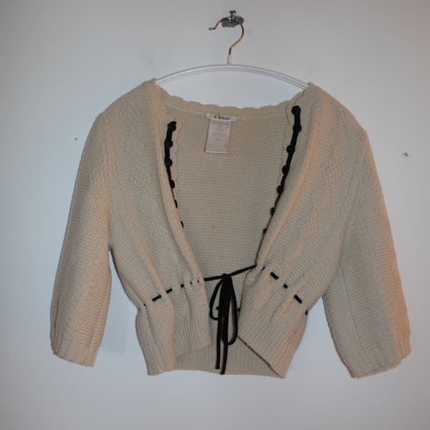 Chloé by Phoebe Philo cropped knit