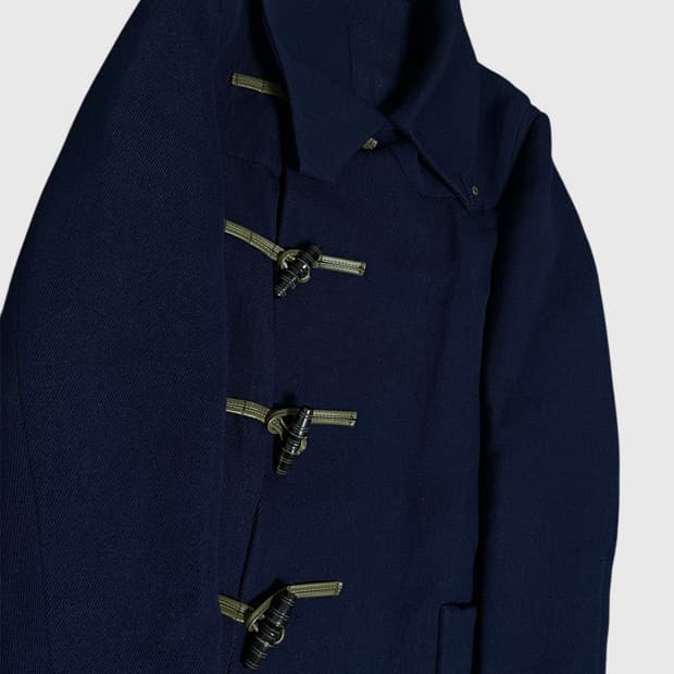 high neck duffle coat