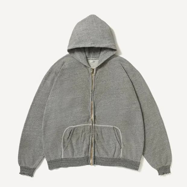 [4] 아프레쎄 26ss 빈티지 라이트웨이트 집업 후디 스웻 