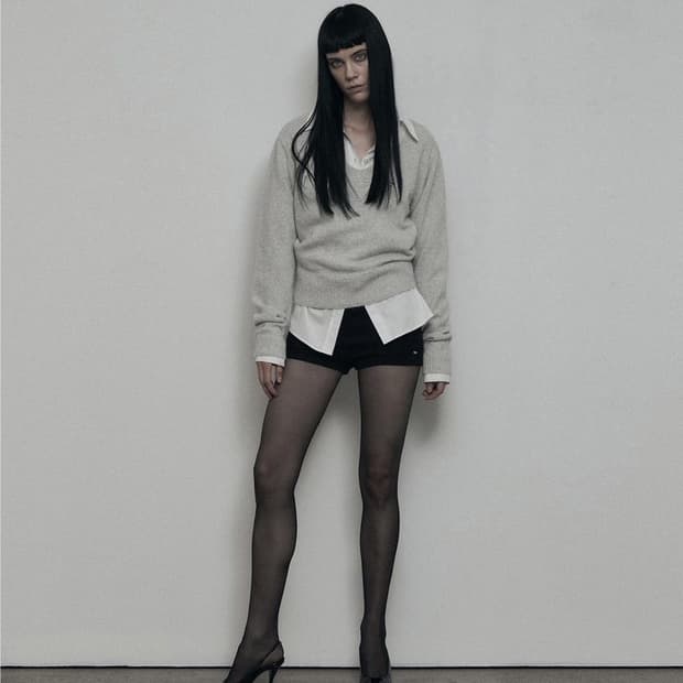 보헴서 코지 리브드 숏츠 새상품