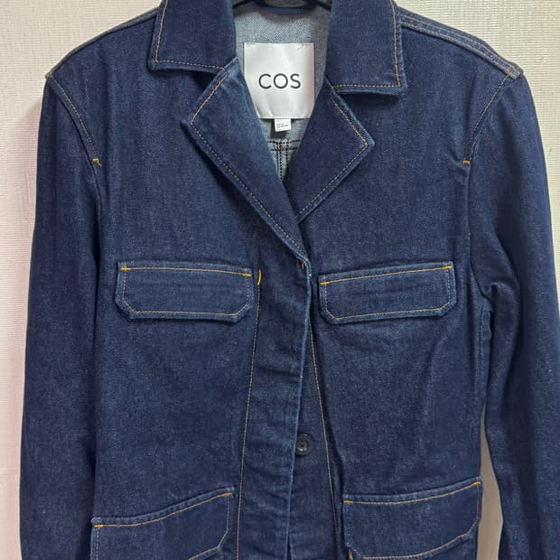 COS 코스 데님 자켓 다크 네이비 EUR 32