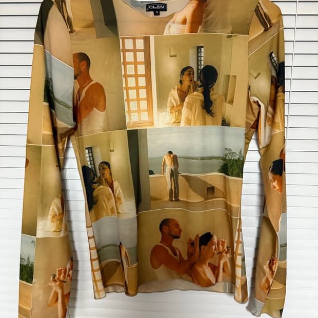 clan top 롱슬리브 s 