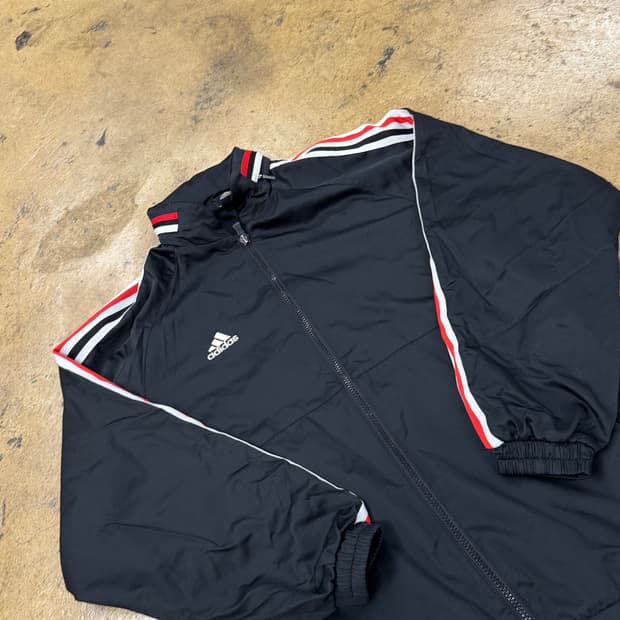 [정품/90] 아디다스 사이드라인 바람막이 자켓 b10