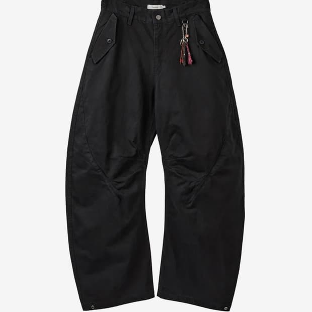 아르반 트리플 리프 커브드 팬츠