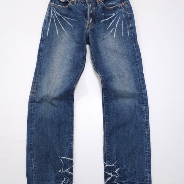 리바이스 리미티드 에디션 워싱 데님팬츠